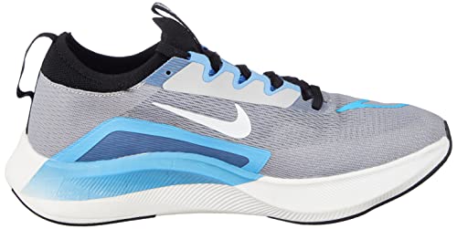 Nike Men's Zoom Fly 4 Low TOP, Wolf Grey/Photo Blue/Black/White, 8 US