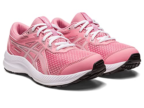 ASICS Kid's Contend 8 Grade School Running Shoes, 6, Fruit Punch/White