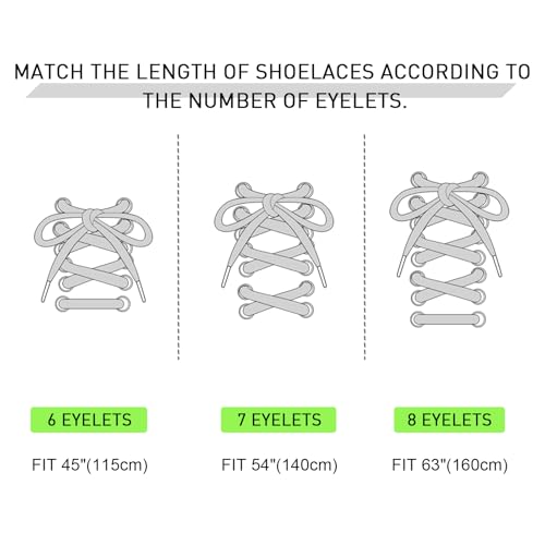 UamGlsob Running Shoe Laces for AlphaFly 3, Vaporfly 3 Sneaker Black 54in