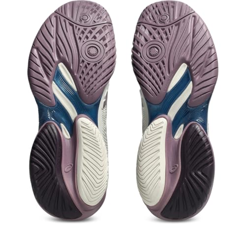 ASICS Women's Court FF 3 Tennis Shoes, 7, Soft Oat/Dusty Mauve