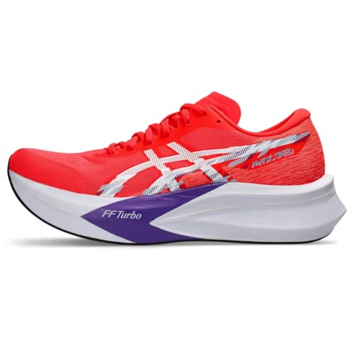 ASICS Men Magic Speed 4 Flash Red/White 13 Medium