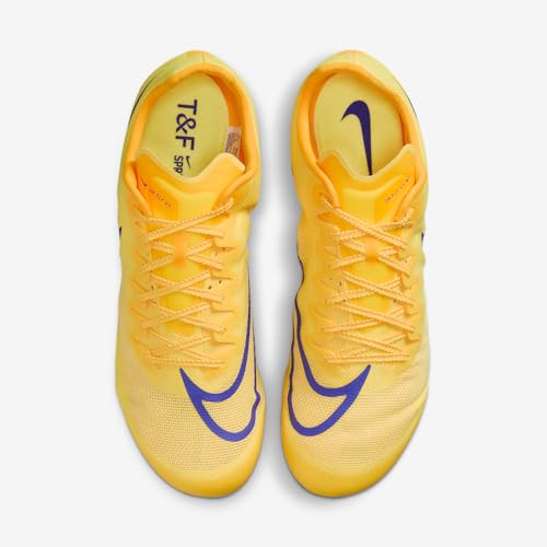 Nike Zoom Ja Fly 4 Track & Field Sprinting Spikes (Citron Pulse/Volt Ice/University Gold/Indigo Burst) Size 11