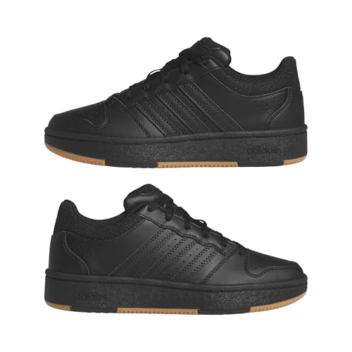 adidas Unisex-Kids Hoops Classic, BlackGumBlack, 7