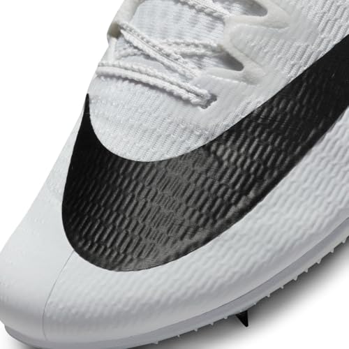 Nike Zoom Rival Sprint Track and Field Shoes nkDC8753 100 (White/Black, us_Footwear_Size_System, Adult, Men, Numeric, Medium, Numeric_8_Point_5), 8.5