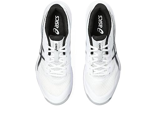 ASICS Men's Gel-Tactic 12 Volleyball Shoes, 8.5, White/Black