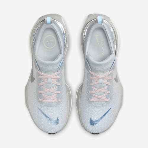 Nike Invincible 3 Women's Road Running Shoes (DR2660-010, Photon Dust/Psychic Blue/Sail/Light Smoke Grey) Size 8
