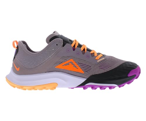Nike Women's Air Zoom Terra Kiger 8 Running Shoes, Purple Smoke/Black/Peach Cream/Total Orange, 6