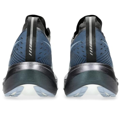 ASICS Unisex MEGABLAST Running Shoes, 9.5M / 11W, Black/White