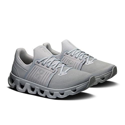 On Men's Cloudswift 4 AD Sneakers, Alloy/Frost, 11 Medium US