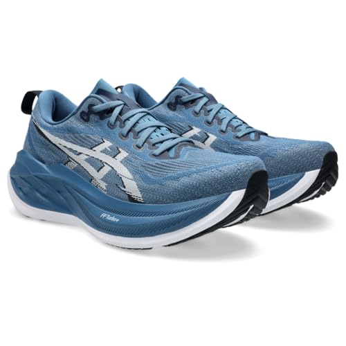 ASICS Unisex SUPERBLAST 2 Running Shoes, 4M / 5.5W, Winter SEA/White