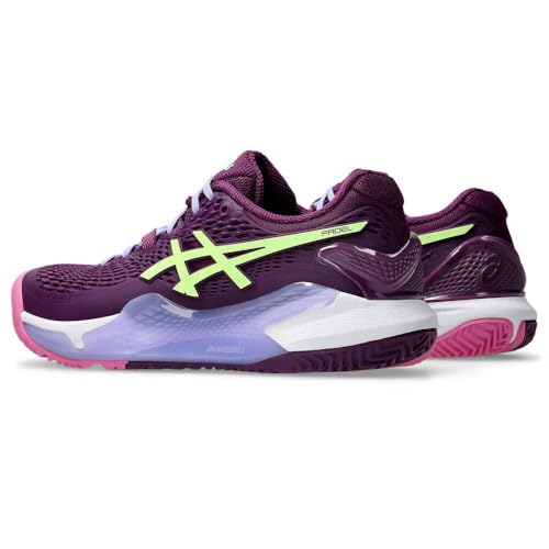 ASICS Women's Gel-Resolution 9 Padel Sneaker, Soothing Sea Hot Pink, 3 UK