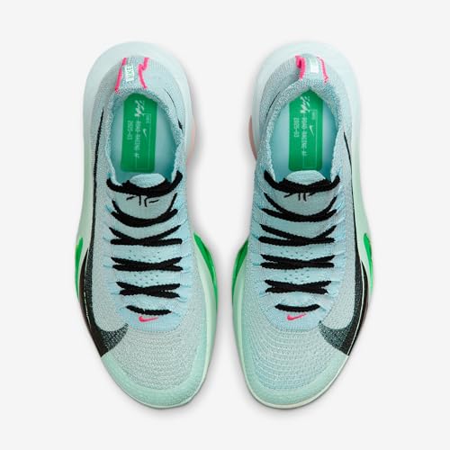 WOMEN'S ALPHAFLY 3 - B - GLACIER BLUE/BLACK-MINT FOAM-GREEN SHOCK