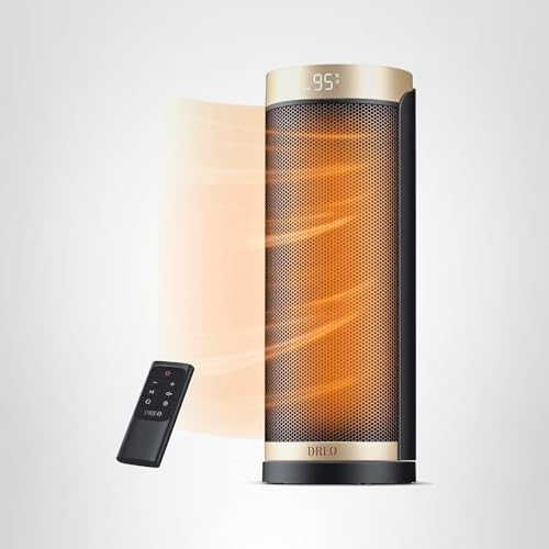 DREO Space Heaters for Indoor Use with Thermostat, 1500W Electric Heaters