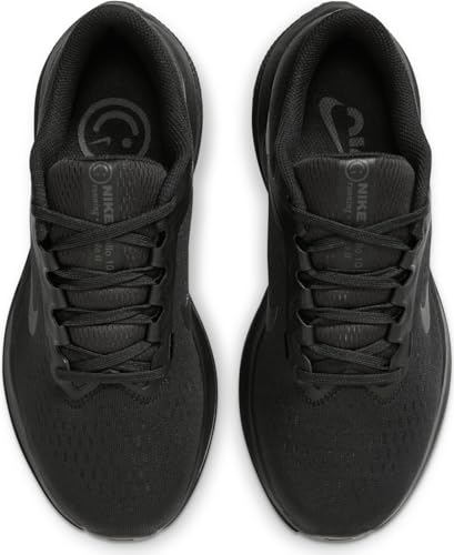 Nike Winflo 10 Road Running Shoe – Women's Running Shoes, Black Black Anthracite, 8.5