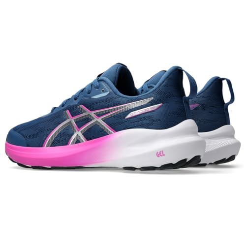 ASICS Kid's GT-1000 14 GS Running Shoes, 6.5, Twilight Blue/Digital Sakura