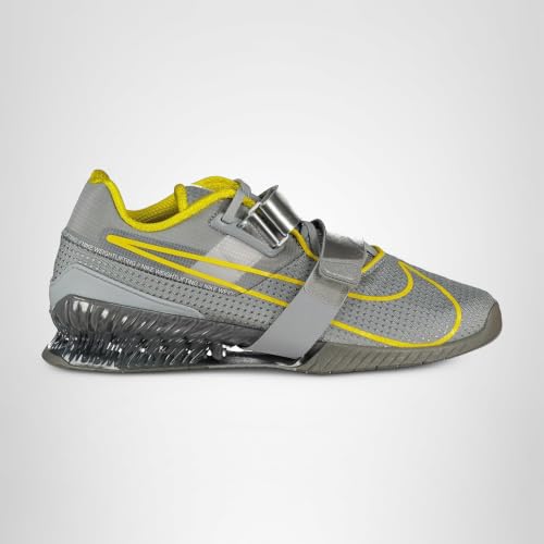 Nike Romaleos 4 Weightlifting Shoes (CD3463-002, Wolf Grey/Lightning) Size 10.5
