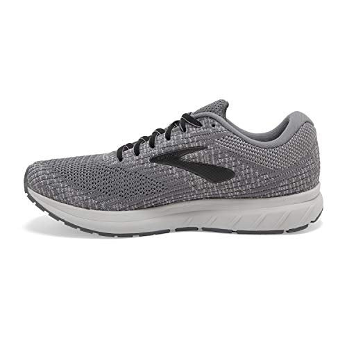 Brooks Mens Revel 3 Running Shoe - Quiet Shade/Opal Grey/Black - D - 8.0