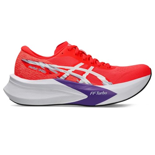 ASICS Women Magic Speed 4 Flash Red/White 9 Medium