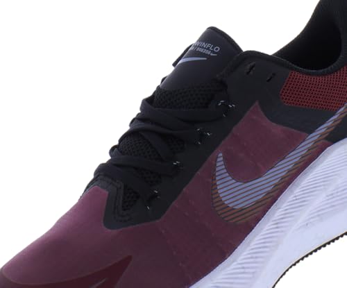 Nike Women's Winflo 8 Running Shoes, Dark Beetroot/Dark Pony-Black, 12 M US