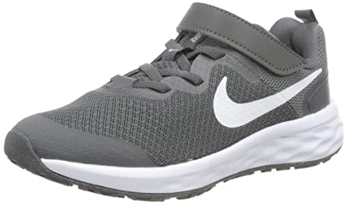 Nike Revolution 6 Nn (GS), Unisex Children's Gymnastics Shoes, Iron Grey White Smoke Grey, 6.5 US