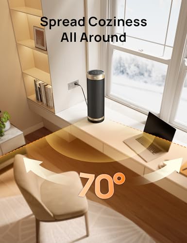 DREO Space Heaters for Indoor Use with Thermostat, 1500W Electric Heaters