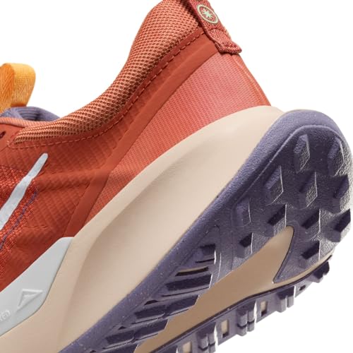 Nike Juniper Trail 2 Next Nature Women's Trail Running Shoes (DM0821-803, Burnt Sunrise/Amber Brown/Cosmic Clay/White) Size 7