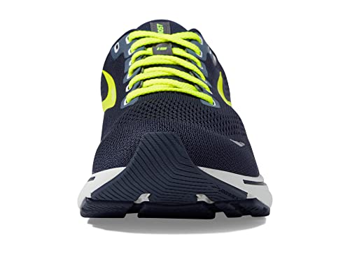 Brooks Men's Ghost 15 Neutral Running Shoe - Peacoat/Nightlife/Grey - 10.5 Medium