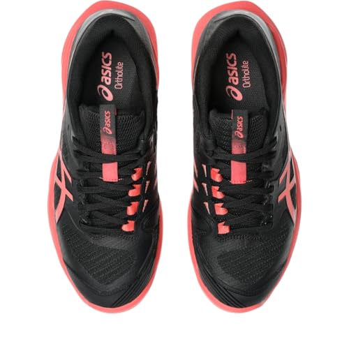 ASICS Women's Solution Speed FF 4 Tennis Shoes, 8, Black/Sienna