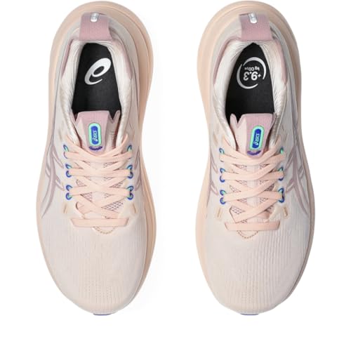 ASICS Women's Gel-Nimbus 28 Running Shoes, 8, Pearl Pink/MORGANITE