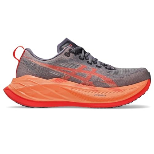 ASICS Unisex SUPERBLAST 2 Running Shoes, 5M / 6.5W, Greyish Purple/Coral Reef