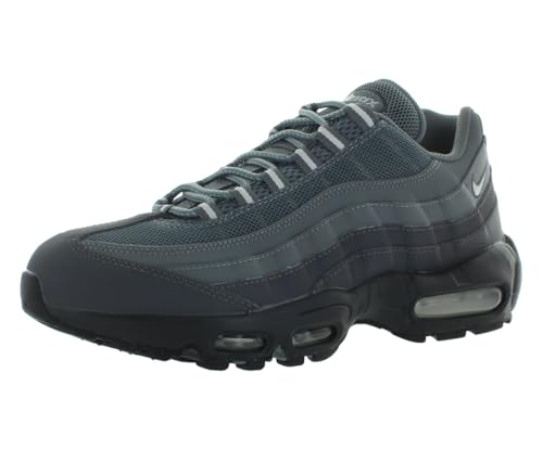 Nike Air Max 95 Unisex Shoes Size 8, Color: Dark Grey/White/Anthracite