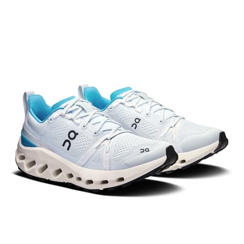 On Womens Cloudsurfer Trail Arctic/Ivory 9 Medium