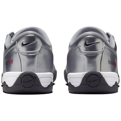 Nike Total 90 III - Metallic Silver / Black / University Red