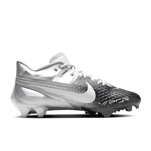 Nike Vapor Edge Elite 360 2 DA5457-100 White-Pure Platinum-Metallic Silver Men's Football Cleats 12 US