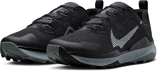 Nike Wildhorse 8 Men's Trail Running Shoes (DR2686-001,Black/Wolf Grey-Cool Grey-White) - Size 6
