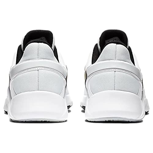 Nike Men's Cross Training Sneaker, Pure Platinum Black White, 10