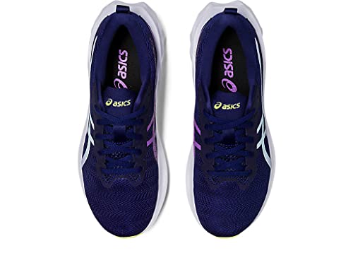 ASICS Kid's NOVABLAST 2 Grade School Running Shoes, 4.5, Dive Blue/Aquarium