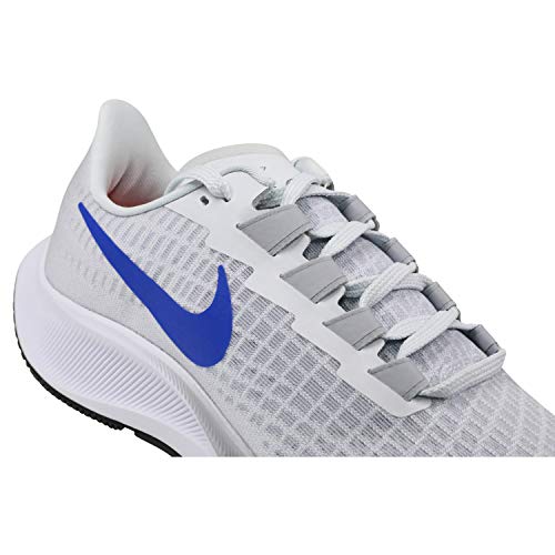 Nike Air Zoom Structure 24, Men's Sneakers, Pure Platinum Racer Blue Wolf Grey BRT Crimson White Black, 11.5 US