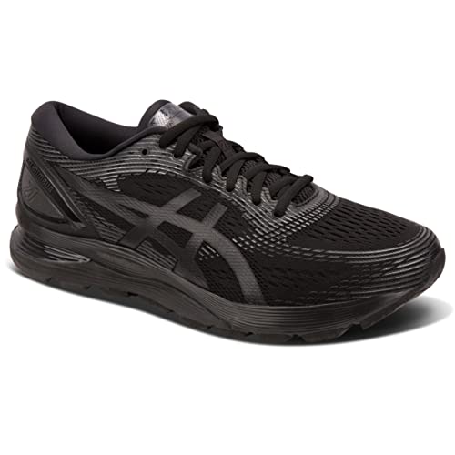 ASICS Gel-Nimbus 21 Men's Running Shoe, Black/Black, 10 D US