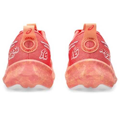 ASICS Women's Noosa TRI 16 Running Shoes, 8, Papaya/Mojave