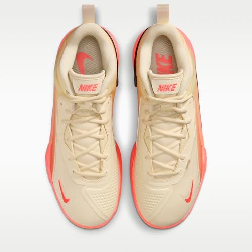 Nike HyperSet 2 SE Volleyball Shoes (Coconut Milk/Hot Lava/Cave Purple) Size 11