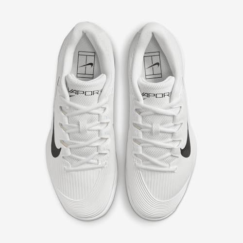 Nike Vapor 12 Women's Hard Court Tennis Shoes (FV5554-100, White/Summit White/Black) Size 7.5