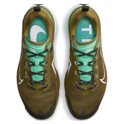 Nike React Terra Kiger 9 Adult DR2693-300 (Olive Flak/White-SPRIN), Size 7.5