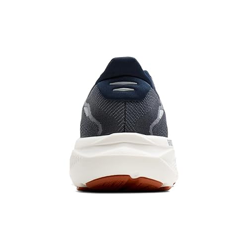Brooks Men’s Ghost 18 Neutral Running & Walking Shoe - Navy Blazer/Red Earth/Blue - 10.5 Medium