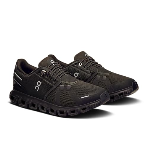 On Womens, Cloud 6 Black/Black 8.5 Medium