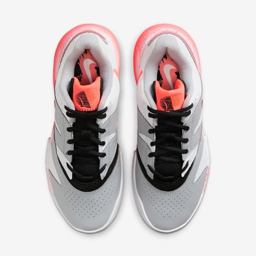 Nike NikeCourt Lite 4 Women's Tennis Shoes (White/Wolf Grey/Hot Lava) Size 8.5