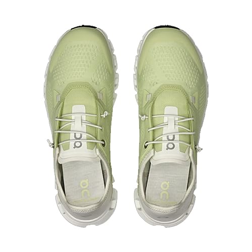 On Cloud 5 Coast Womens Shoes Size 10.5, Color: Hay/Ivory-Green