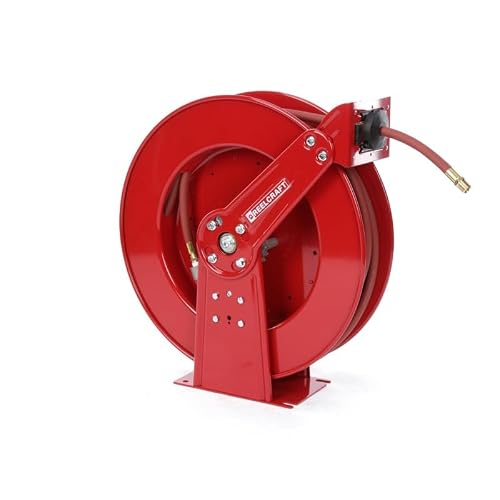 Reelcraft 82100 OLP 1/2-Inch by 100-Feet Spring Driven Hose Reel for Air/Water