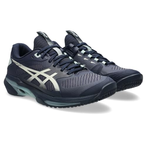 ASICS Men's Solution Speed FF 4 OC Tennis Shoes, 11.5, Midnight/Ivory