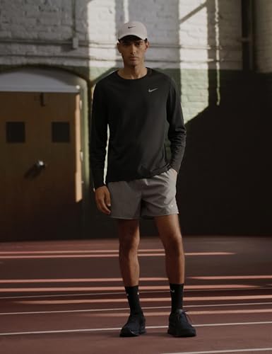 Nike Men's Run Swift 3 Road Running Shoes, Black/Black-Dark Smoke Grey, 10.5